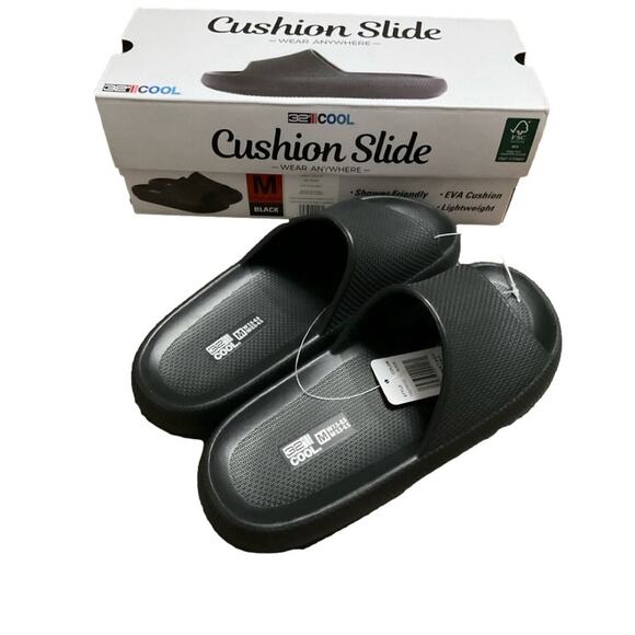 32 Degrees Unisex Cushion Slide Sandals Size Medium NWT - Picture 2 of 9